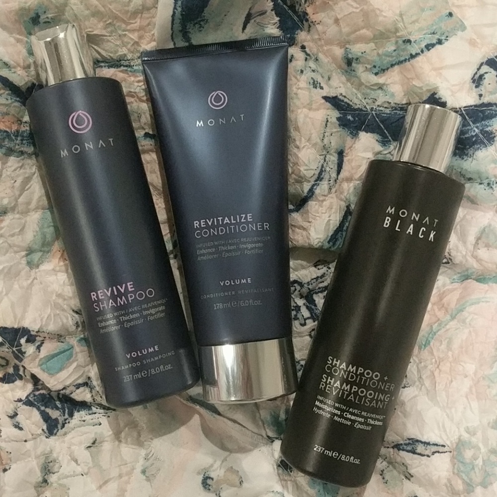 Monat shampoo and conditioner plus men's 2 in 1